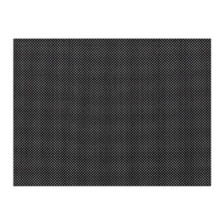 Fabrication Enterprises Orfit Orfilight Black NS Splinting Material, 18" x 24" x 3/32", Micro Perforated 24-5741-1